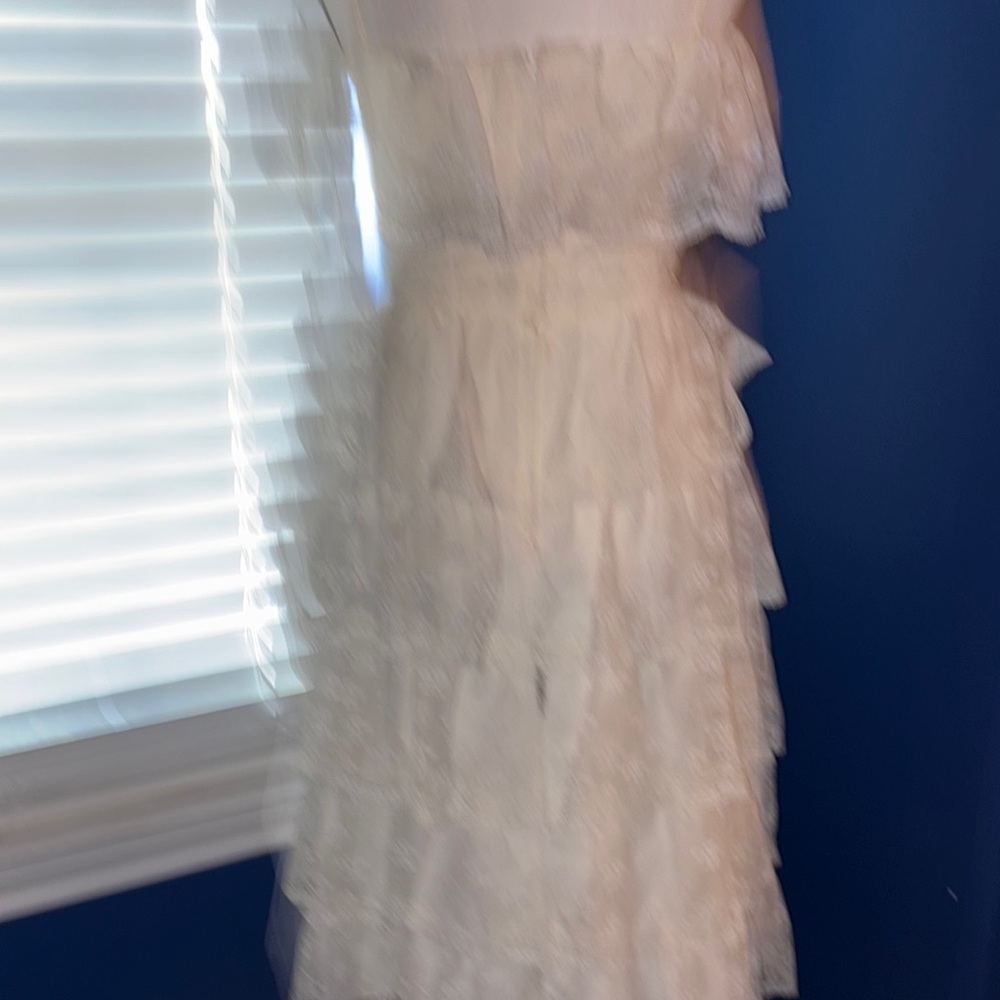 Vintage 1970s Cream Lace Two-Piece Dress | Gunne Sax Style No Size - Picture 17 of 17